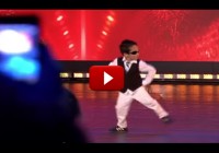 4 Year Old Boy Dancing Gangnam Style at Belgi