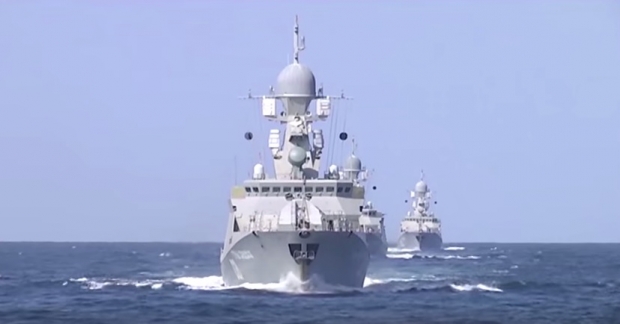 Russia launches Naval bombardment in Syria